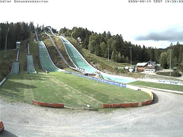 Archiv Foto Webcam Schanzenzentrum im Schwarzwald