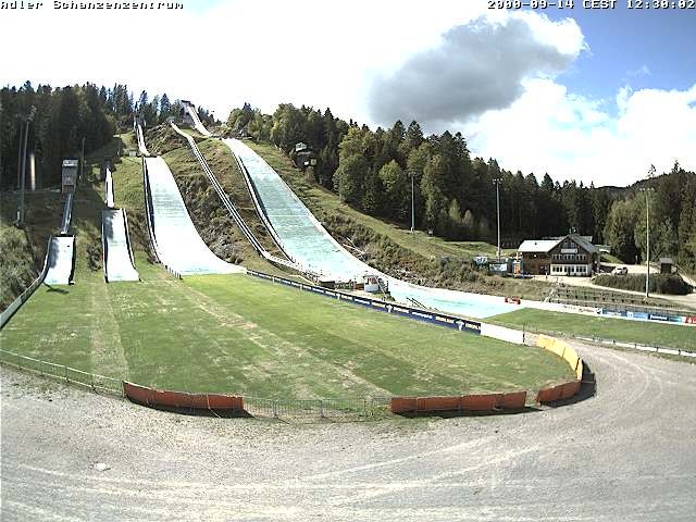 Archiv Foto Webcam Schanzenzentrum im Schwarzwald