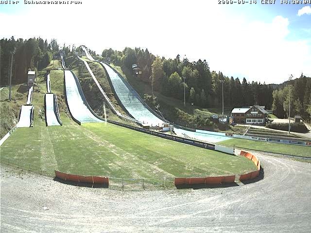 Archiv Foto Webcam Schanzenzentrum im Schwarzwald