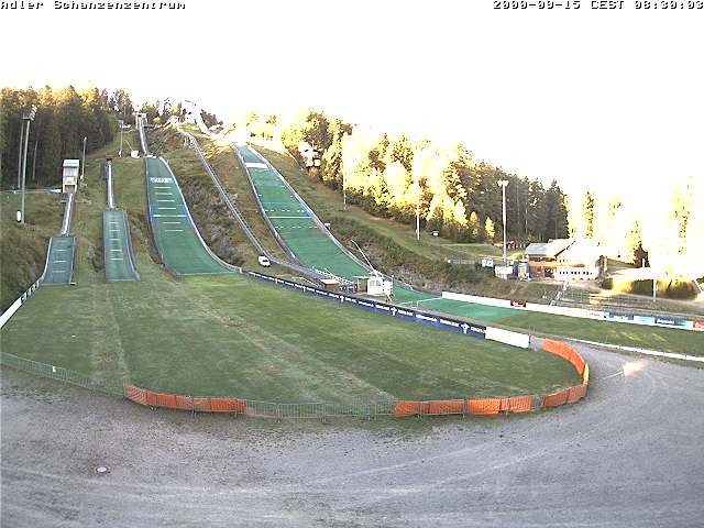 Archived image Webcam Ski jump centre (Black Forest)