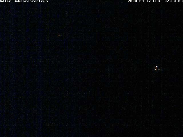 Archived image Webcam Ski jump centre (Black Forest)