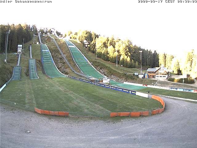 Archived image Webcam Ski jump centre (Black Forest)