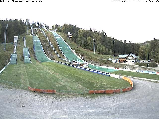 Archived image Webcam Ski jump centre (Black Forest)