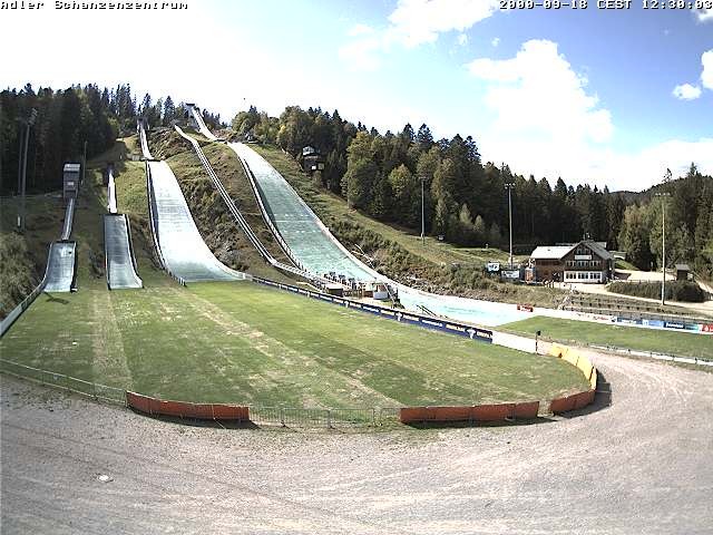 Archiv Foto Webcam Schanzenzentrum im Schwarzwald
