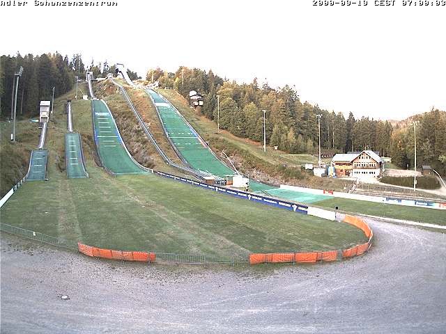 Archiv Foto Webcam Schanzenzentrum im Schwarzwald