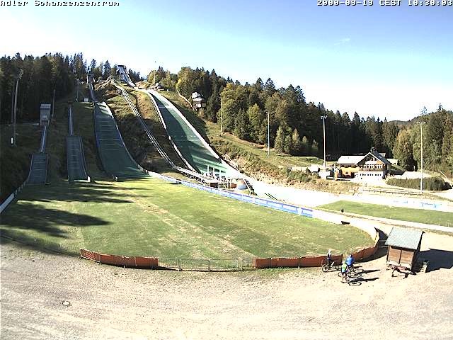 Archiv Foto Webcam Schanzenzentrum im Schwarzwald