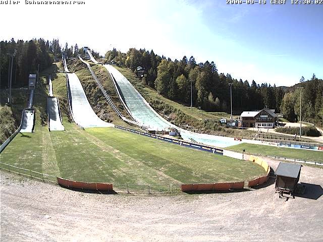 Archiv Foto Webcam Schanzenzentrum im Schwarzwald