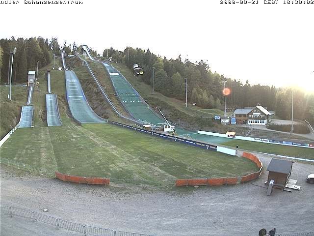 Archived image Webcam Ski jump centre (Black Forest)