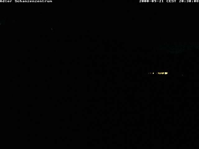 Archived image Webcam Ski jump centre (Black Forest)