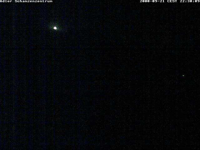 Archived image Webcam Ski jump centre (Black Forest)