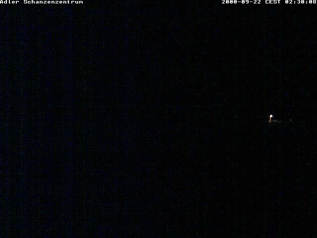 Archived image Webcam Ski jump centre (Black Forest)