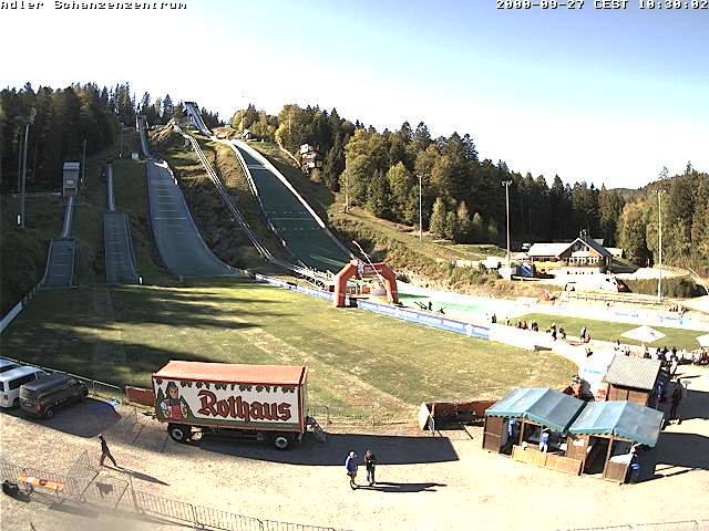 Archiv Foto Webcam Schanzenzentrum im Schwarzwald