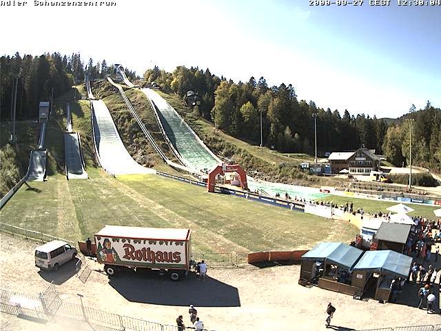 Archiv Foto Webcam Schanzenzentrum im Schwarzwald