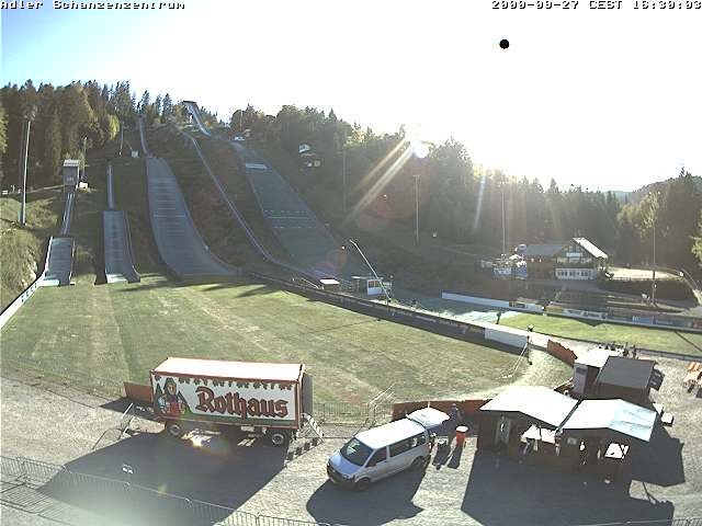 Archiv Foto Webcam Schanzenzentrum im Schwarzwald
