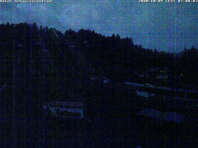 Archiv Foto Webcam Schanzenzentrum im Schwarzwald