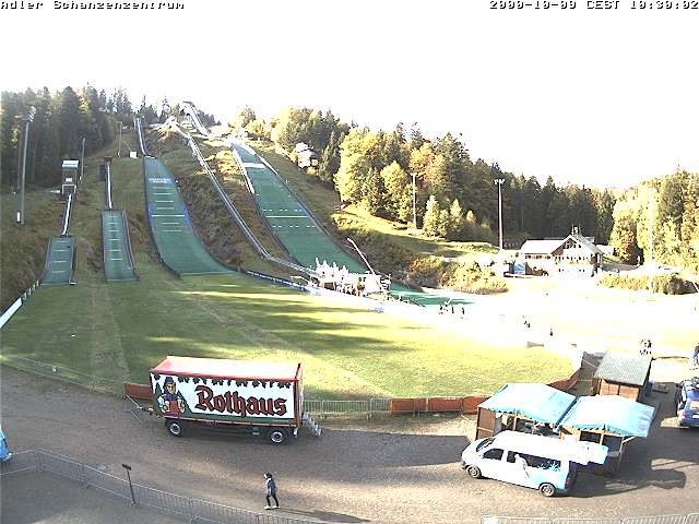 Archiv Foto Webcam Schanzenzentrum im Schwarzwald