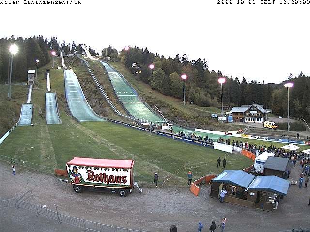 Archiv Foto Webcam Schanzenzentrum im Schwarzwald