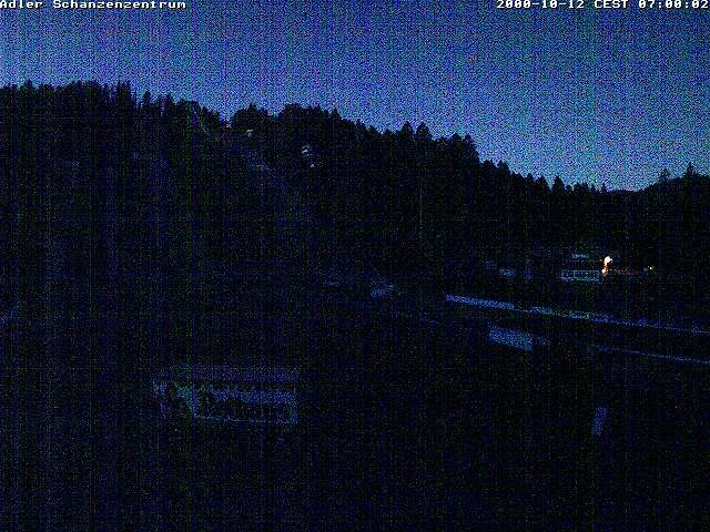 Archiv Foto Webcam Schanzenzentrum im Schwarzwald