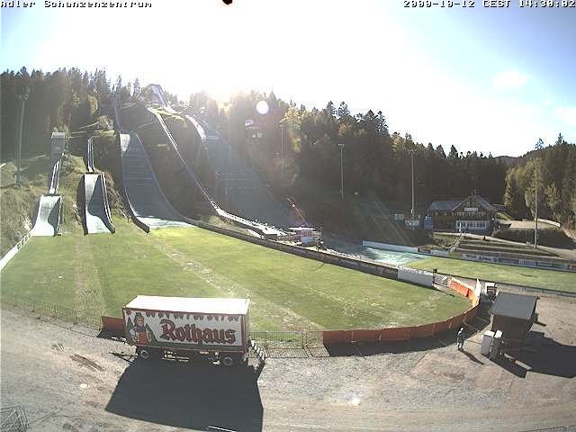 Archiv Foto Webcam Schanzenzentrum im Schwarzwald