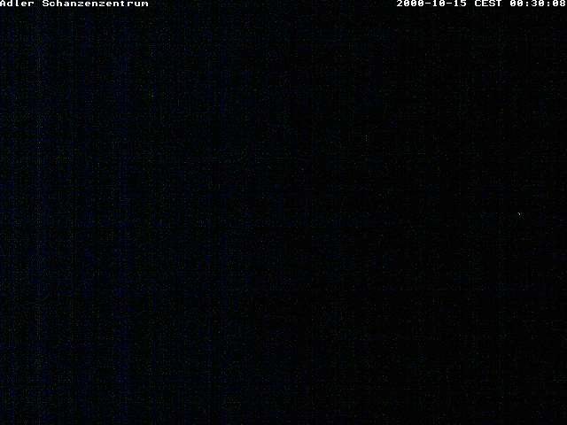 Archived image Webcam Ski jump centre (Black Forest)