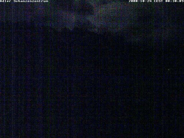 Archived image Webcam Ski jump centre (Black Forest)