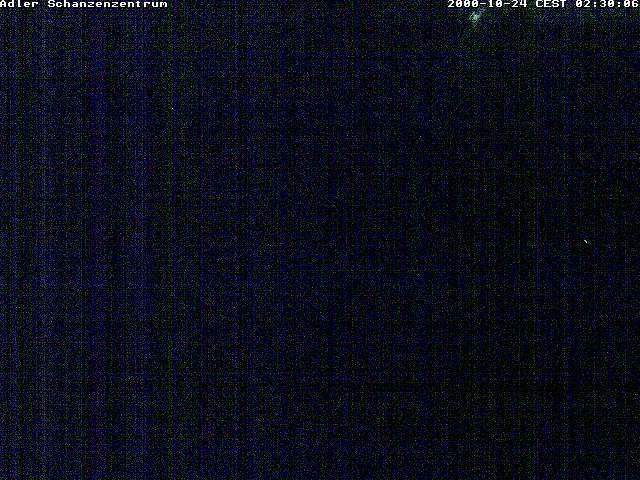 Archived image Webcam Ski jump centre (Black Forest)