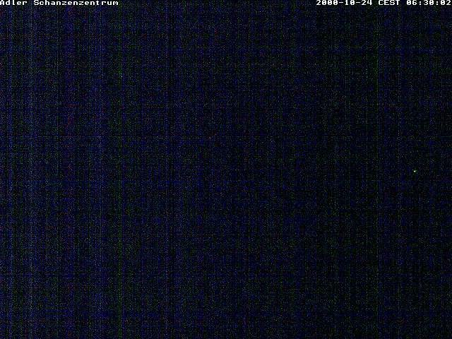 Archived image Webcam Ski jump centre (Black Forest)