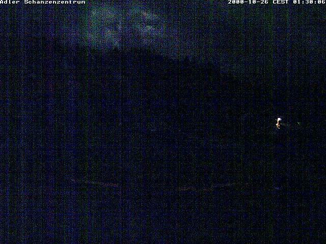 Archived image Webcam Ski jump centre (Black Forest)