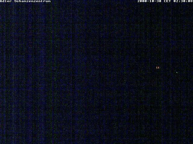 Archived image Webcam Ski jump centre (Black Forest)