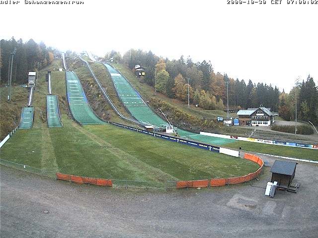 Archived image Webcam Ski jump centre (Black Forest)
