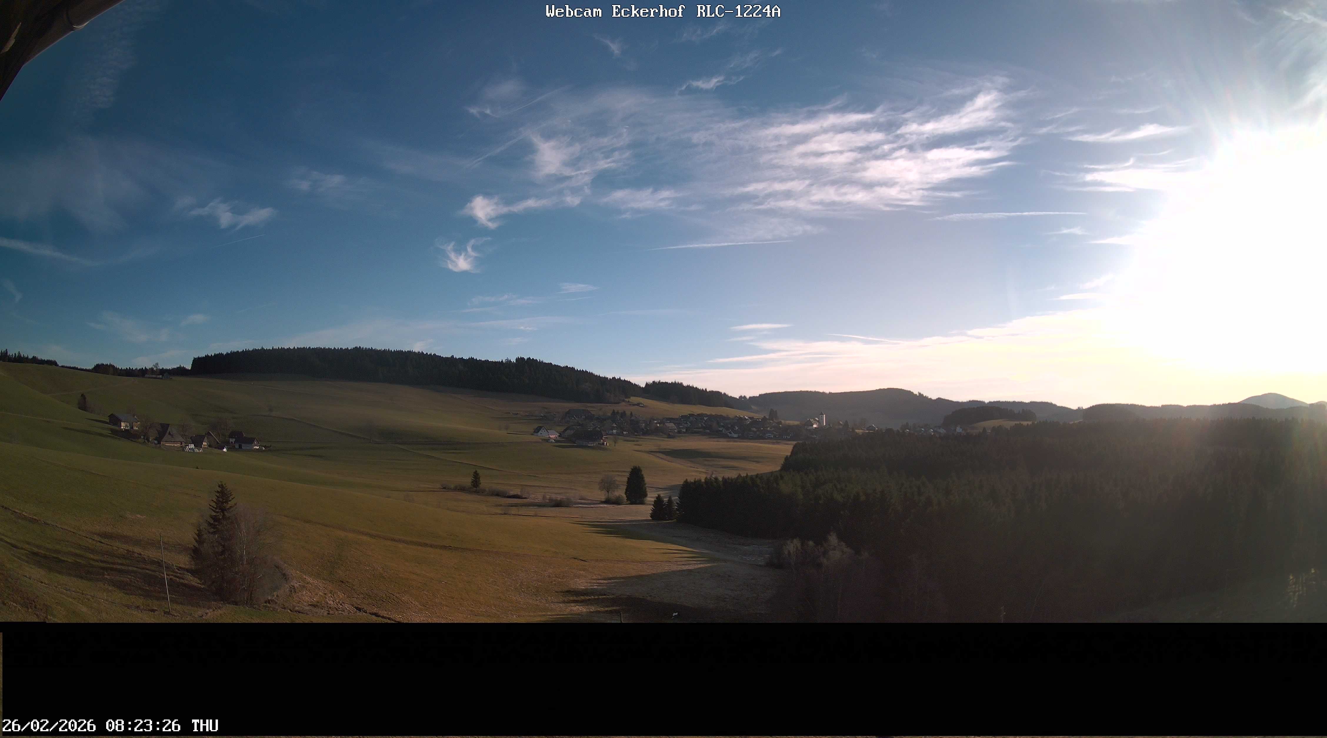 Archived image Webcam Breitnau (Black Forest)