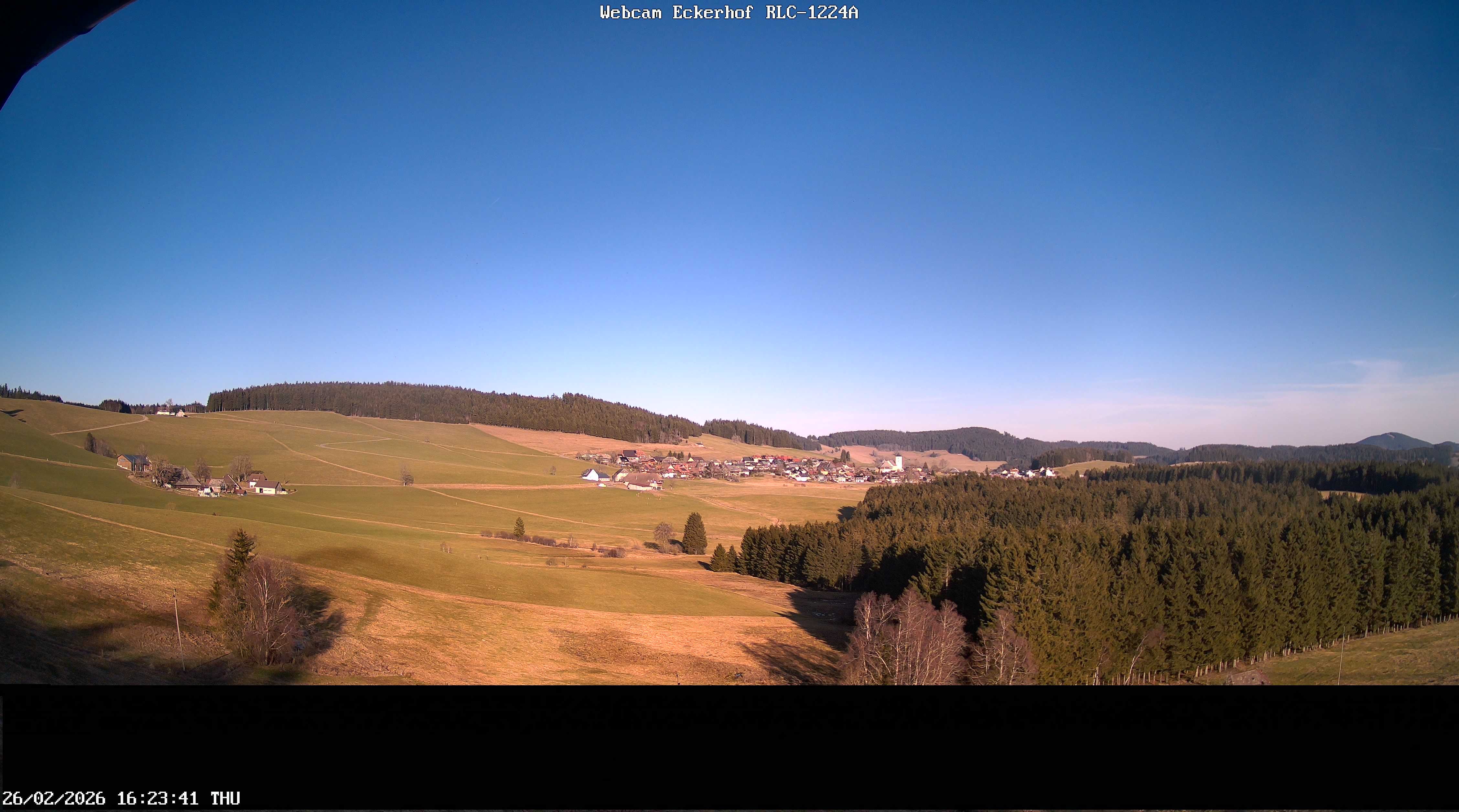 Archived image Webcam Breitnau (Black Forest)