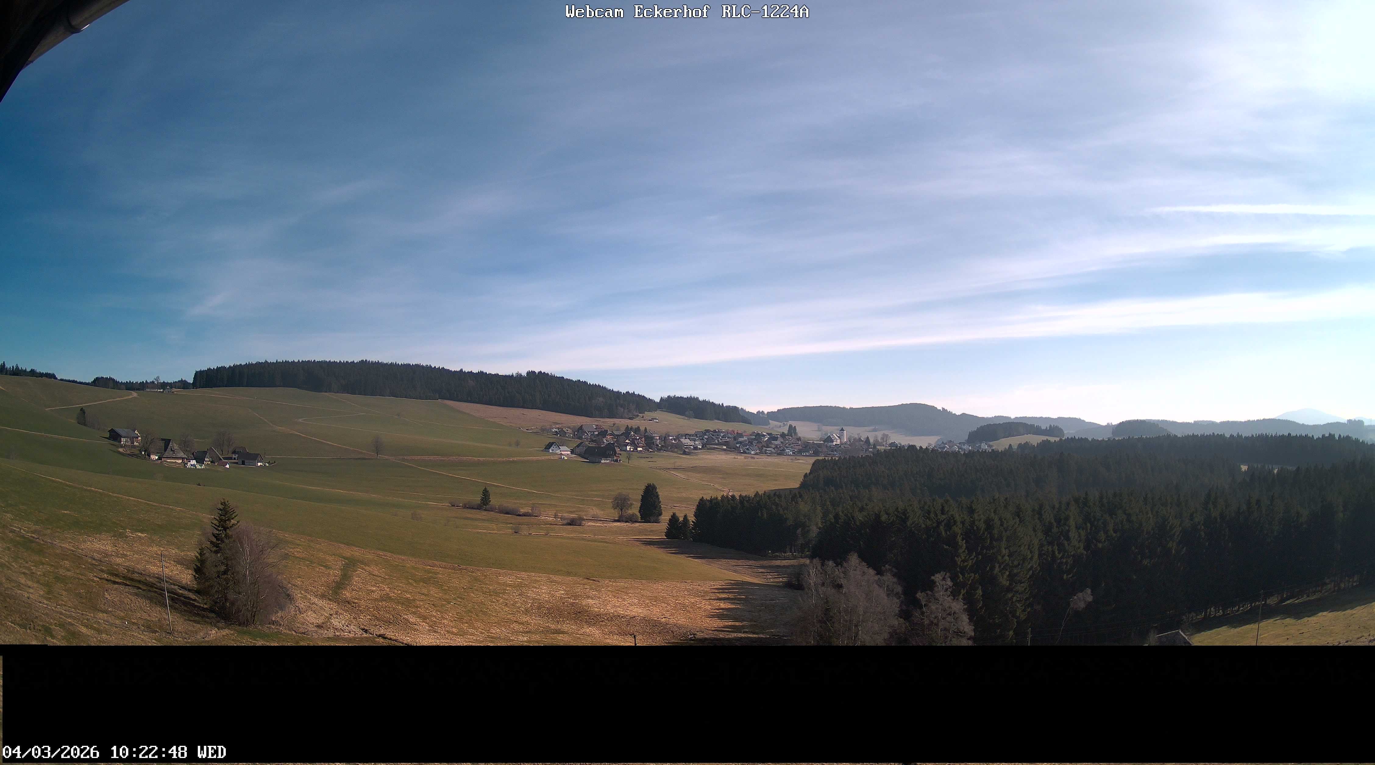 Archiv Foto Webcam Breitnau (Schwarzwald)