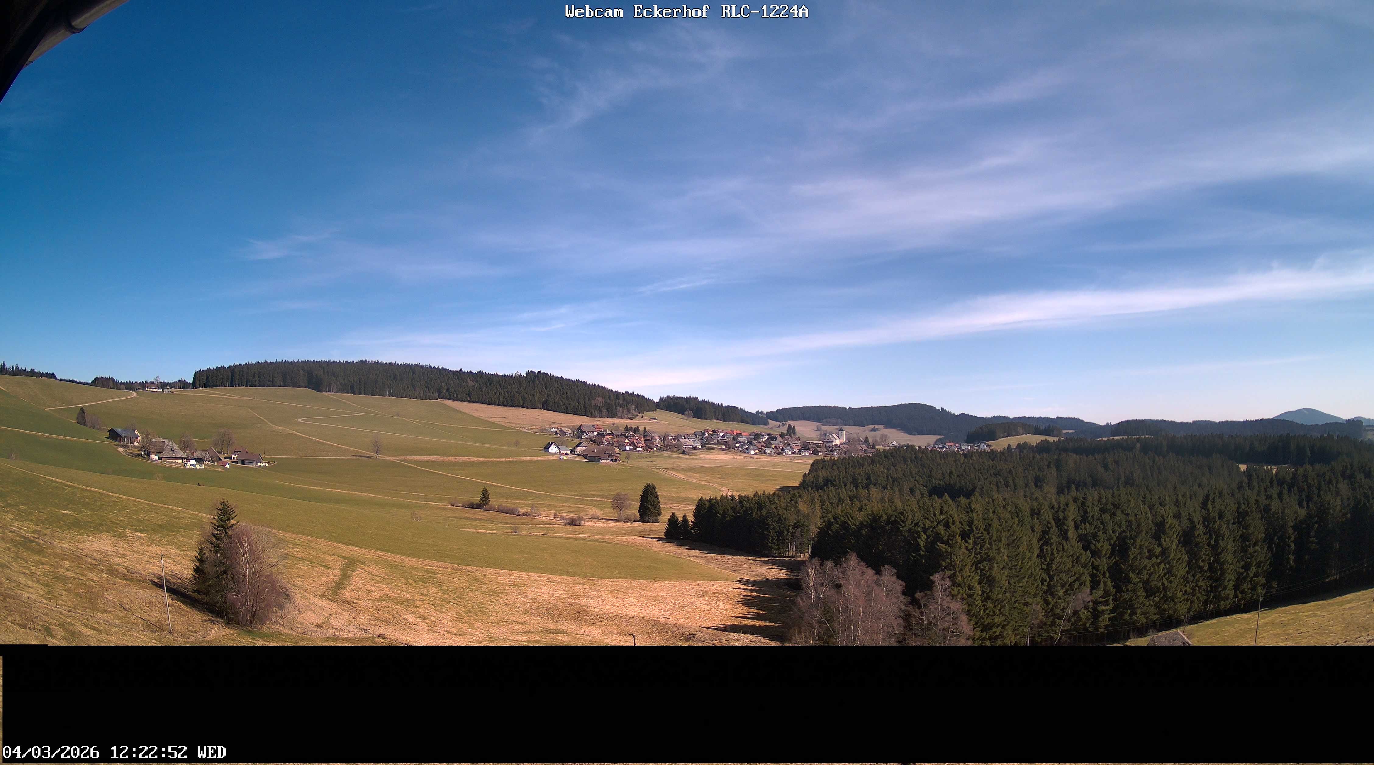Archiv Foto Webcam Breitnau (Schwarzwald)