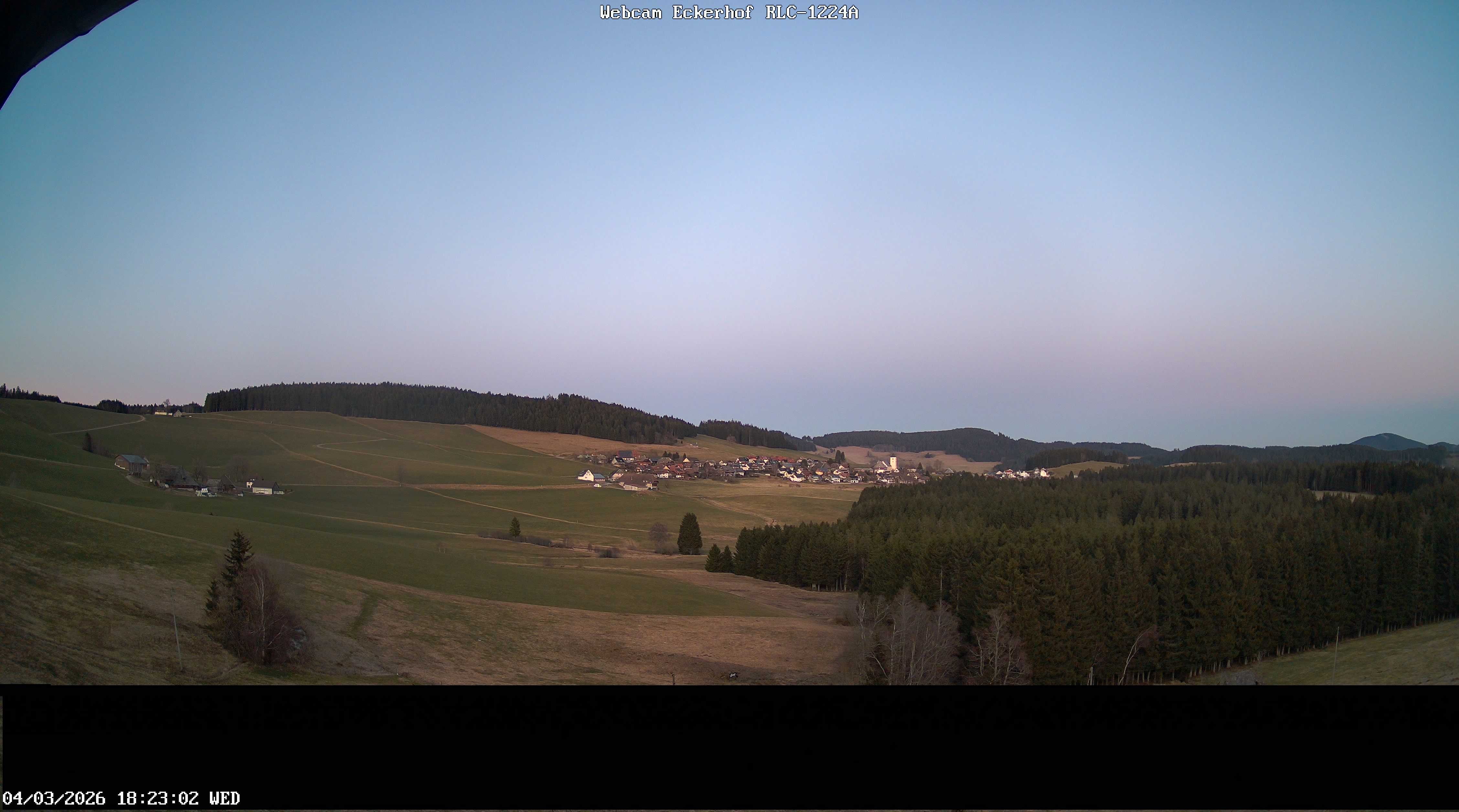 Archiv Foto Webcam Breitnau (Schwarzwald)