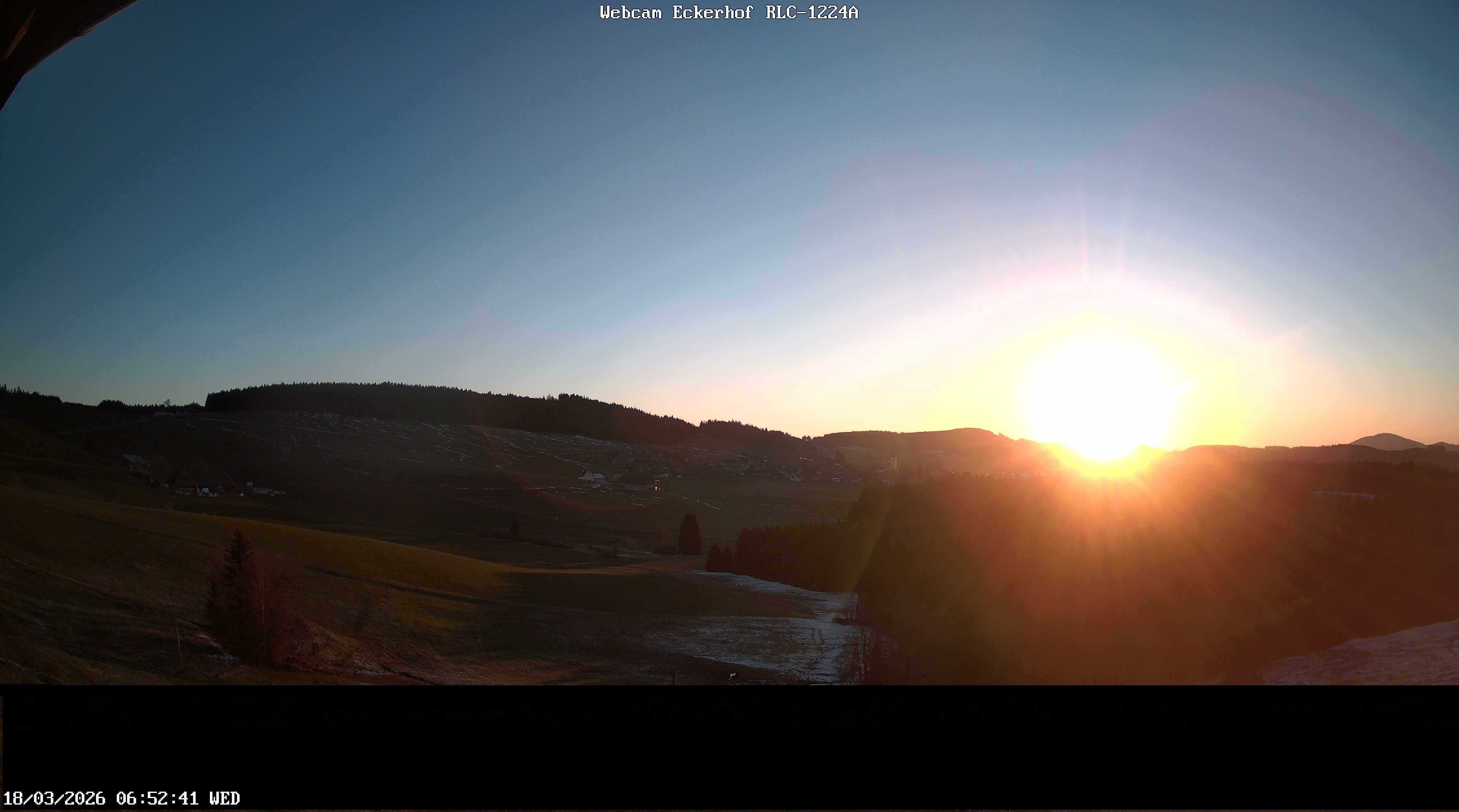 Archiv Foto Webcam Breitnau (Schwarzwald)