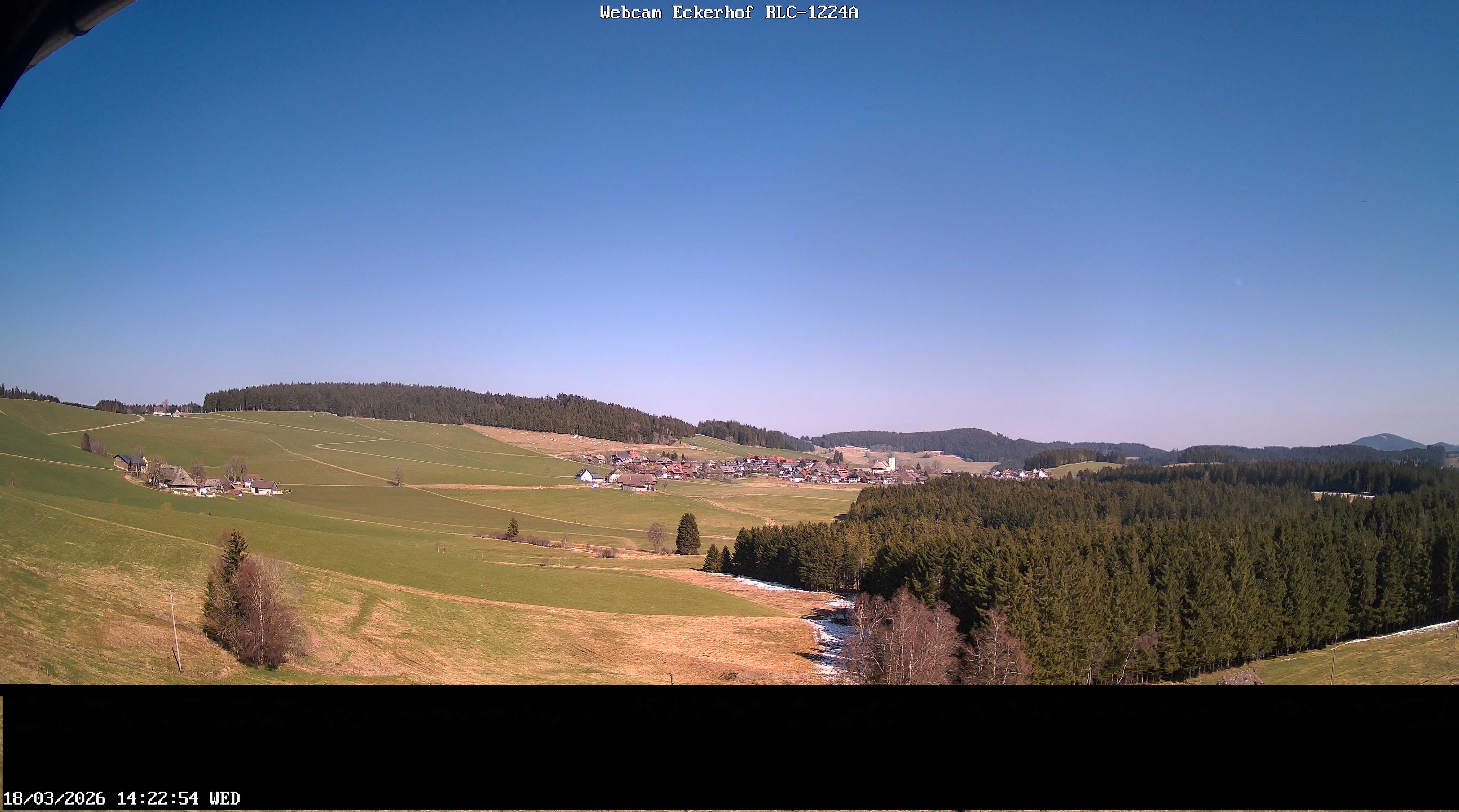 Archiv Foto Webcam Breitnau (Schwarzwald)