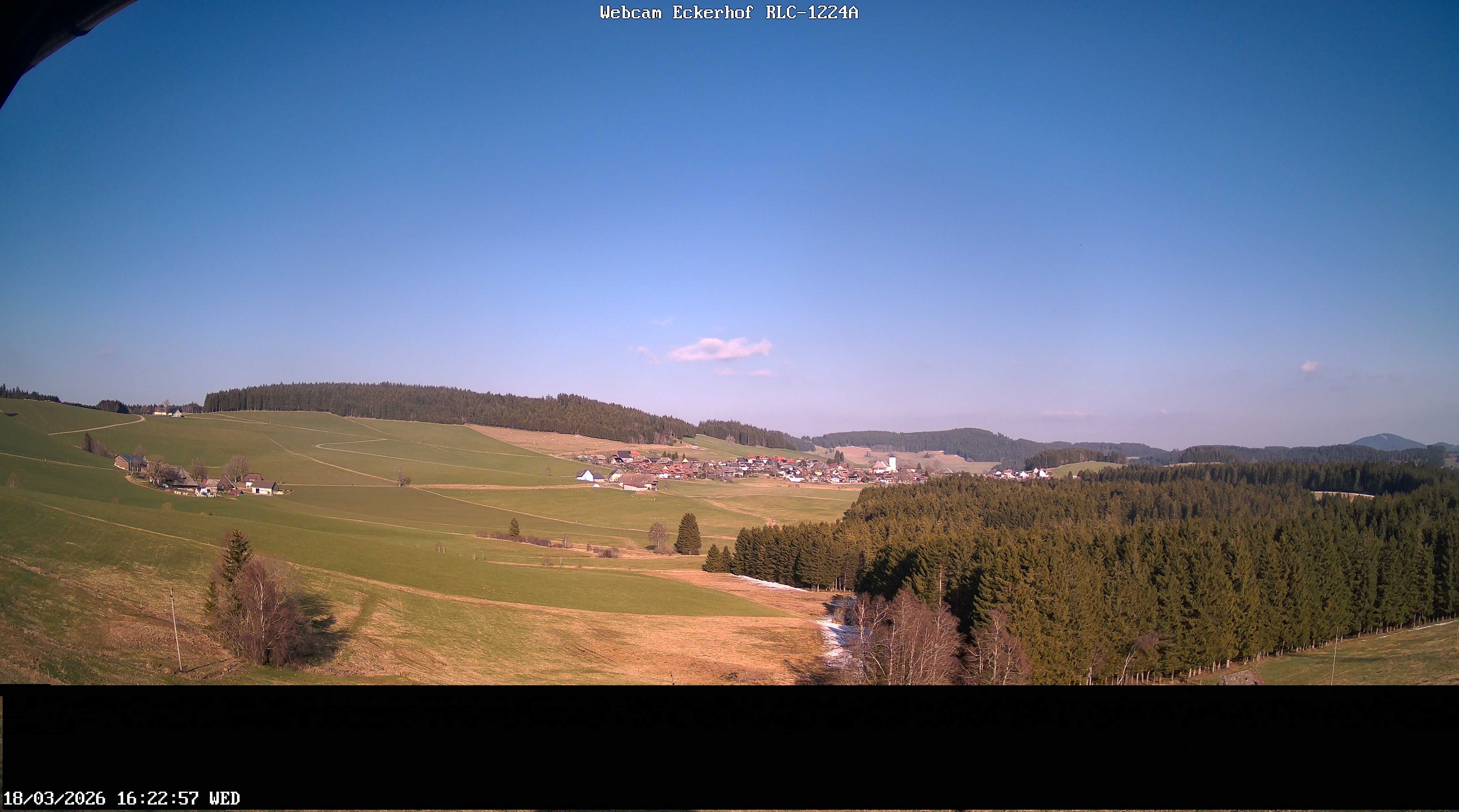 Archiv Foto Webcam Breitnau (Schwarzwald)
