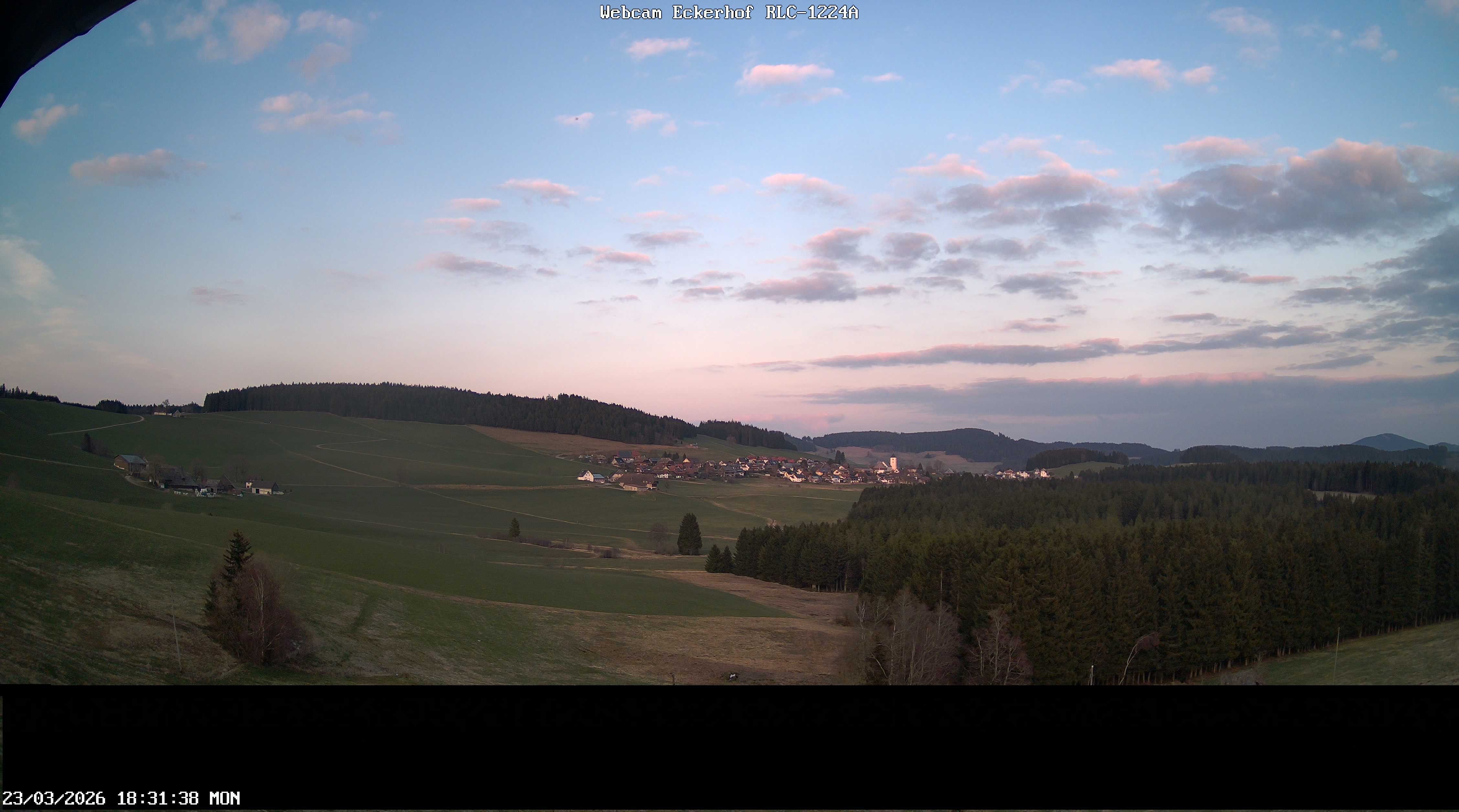 Archived image Webcam Breitnau (Black Forest)