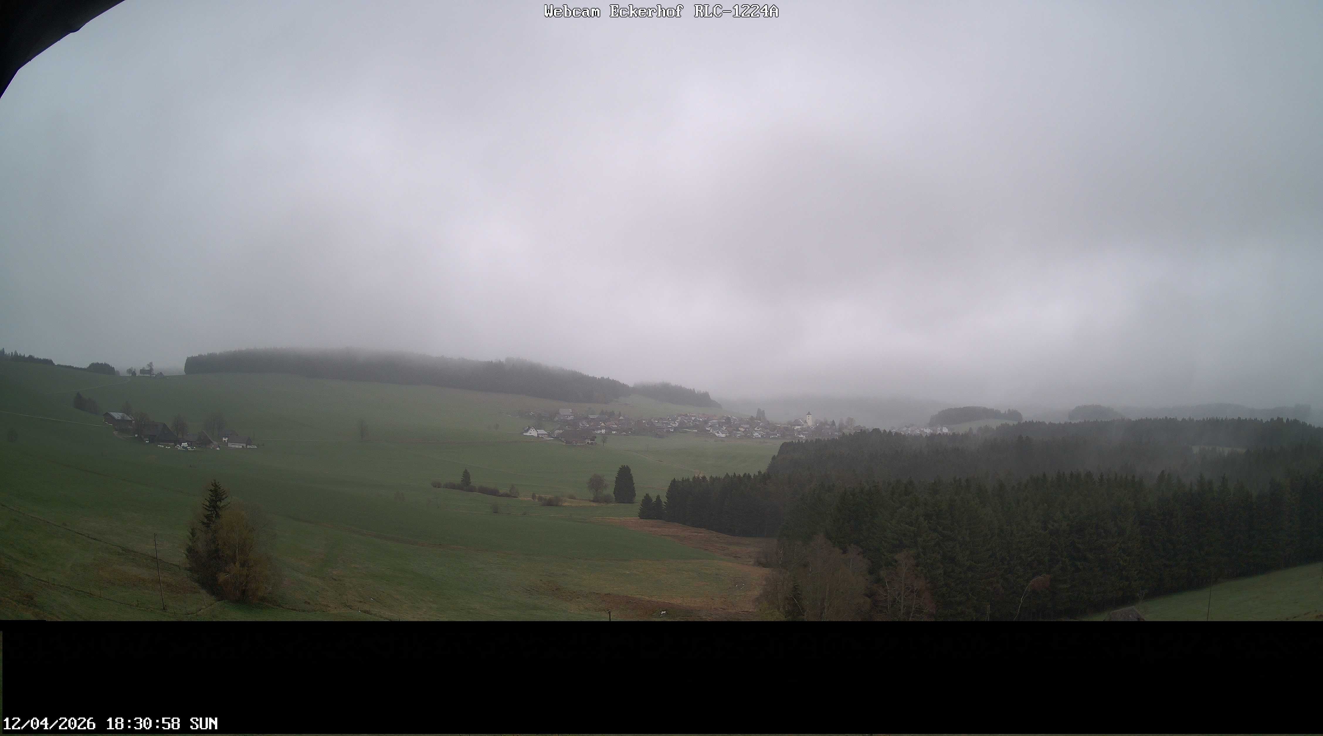 Archived image Webcam Breitnau (Black Forest)