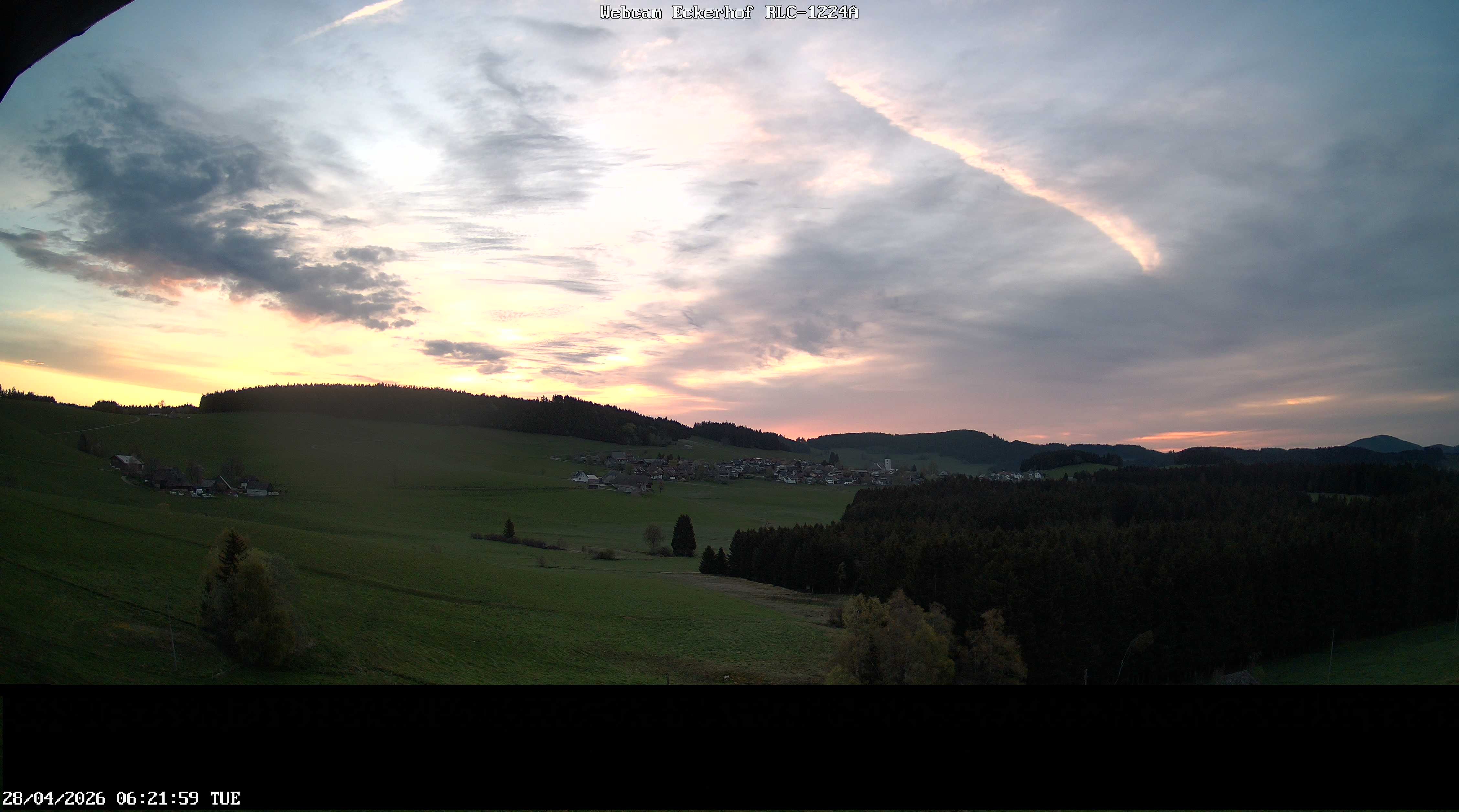 Archived image Webcam Breitnau (Black Forest)
