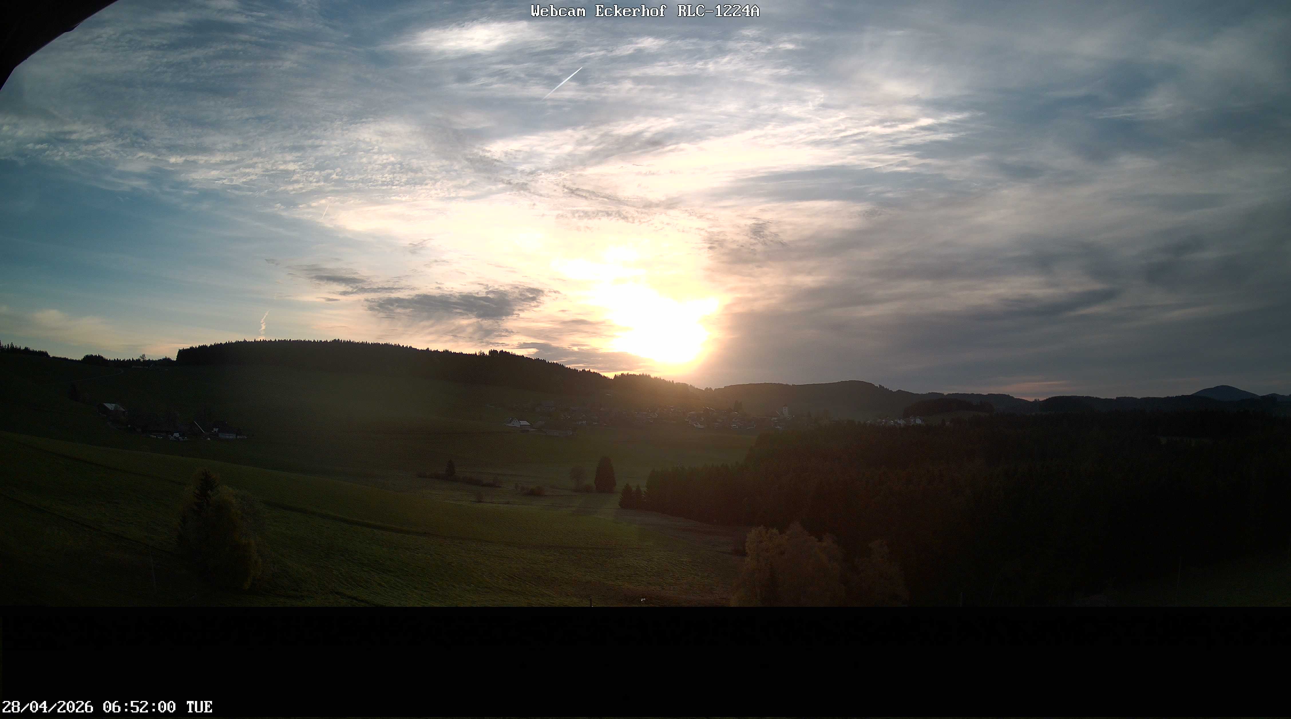 Archived image Webcam Breitnau (Black Forest)