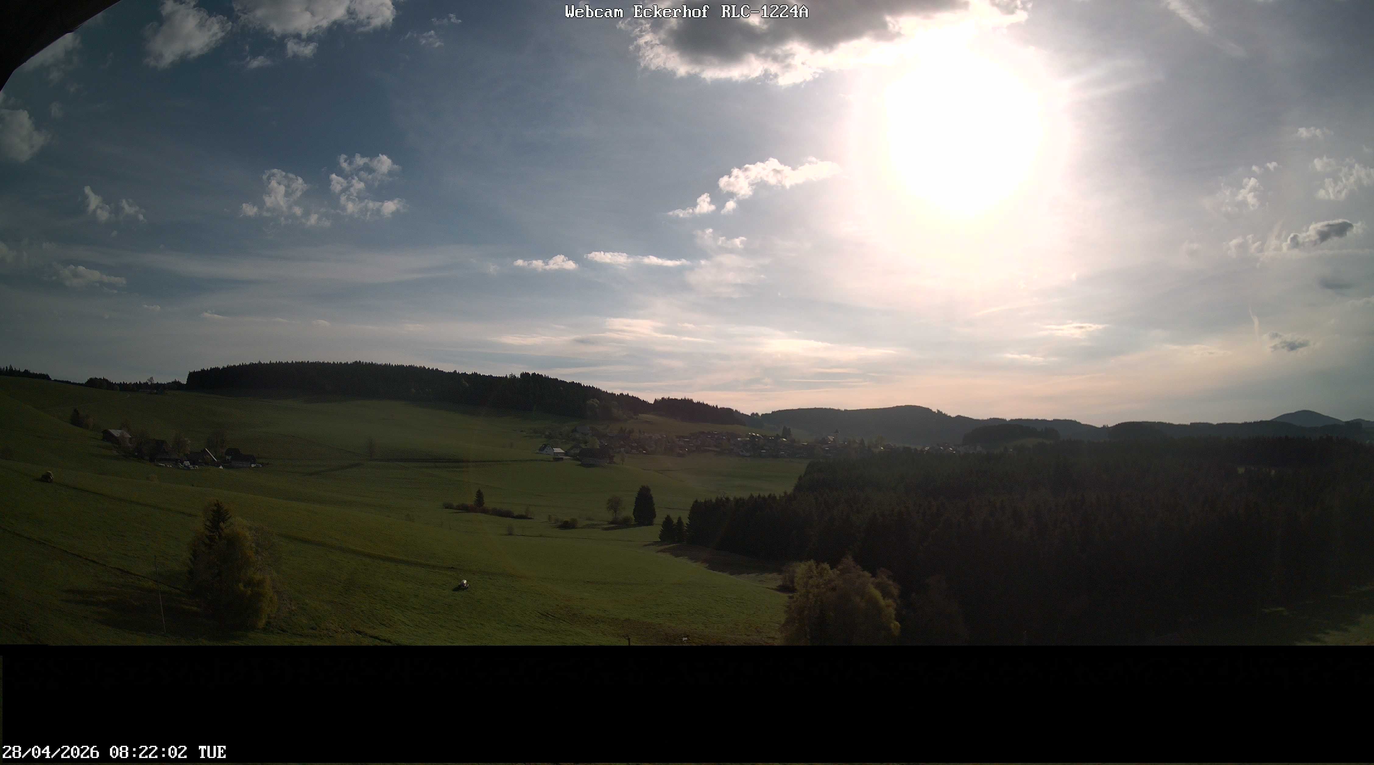 Archived image Webcam Breitnau (Black Forest)