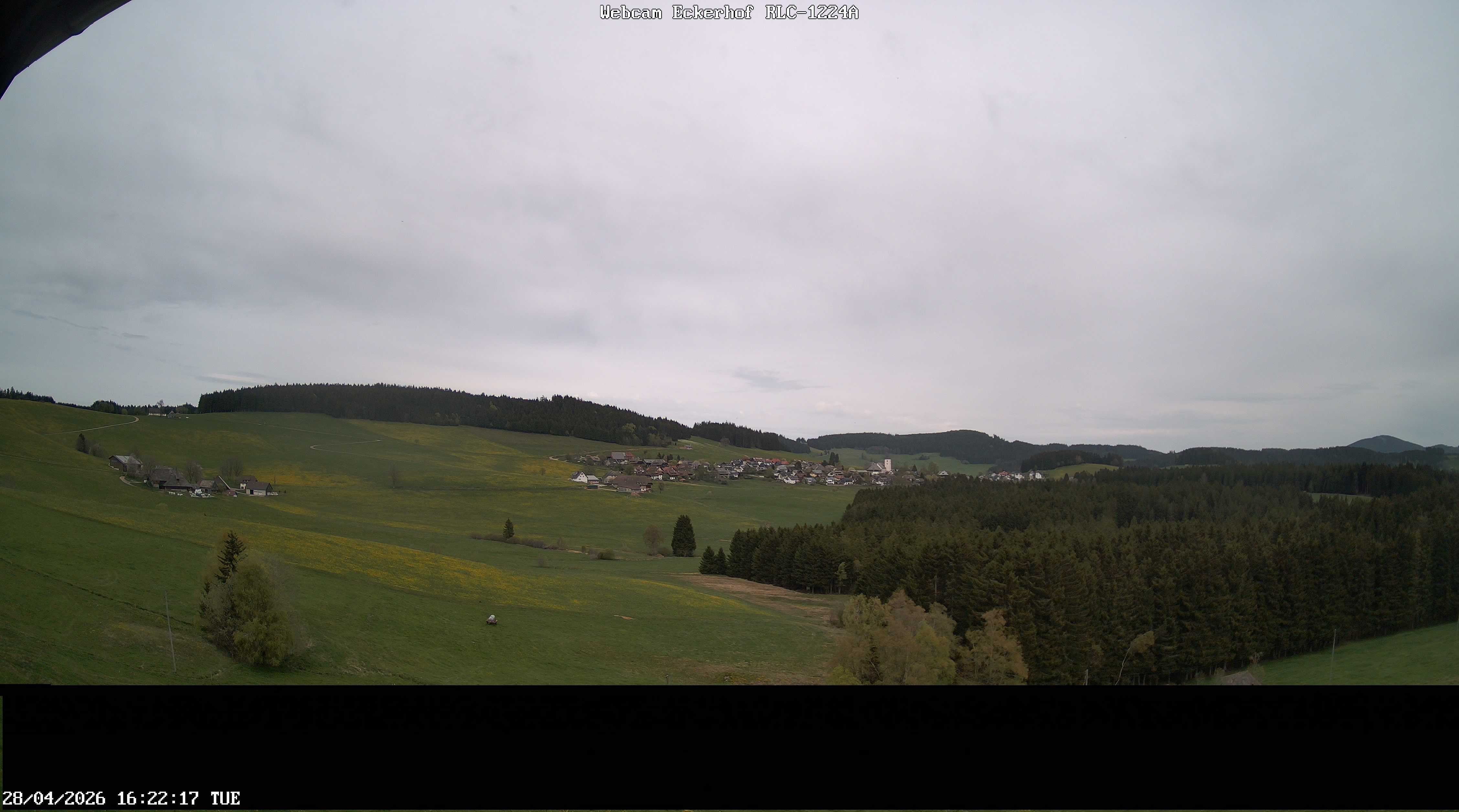 Archived image Webcam Breitnau (Black Forest)