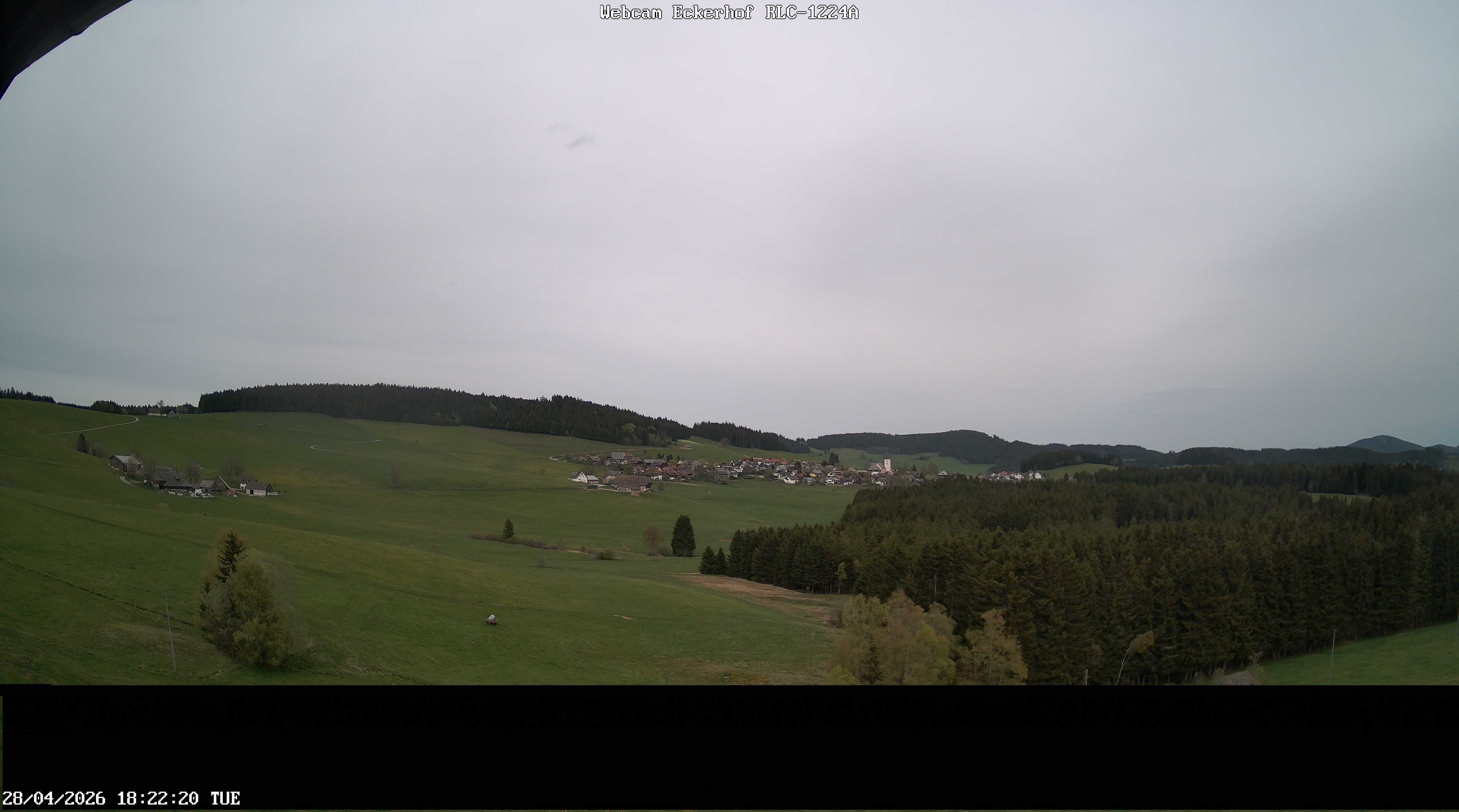Archived image Webcam Breitnau (Black Forest)