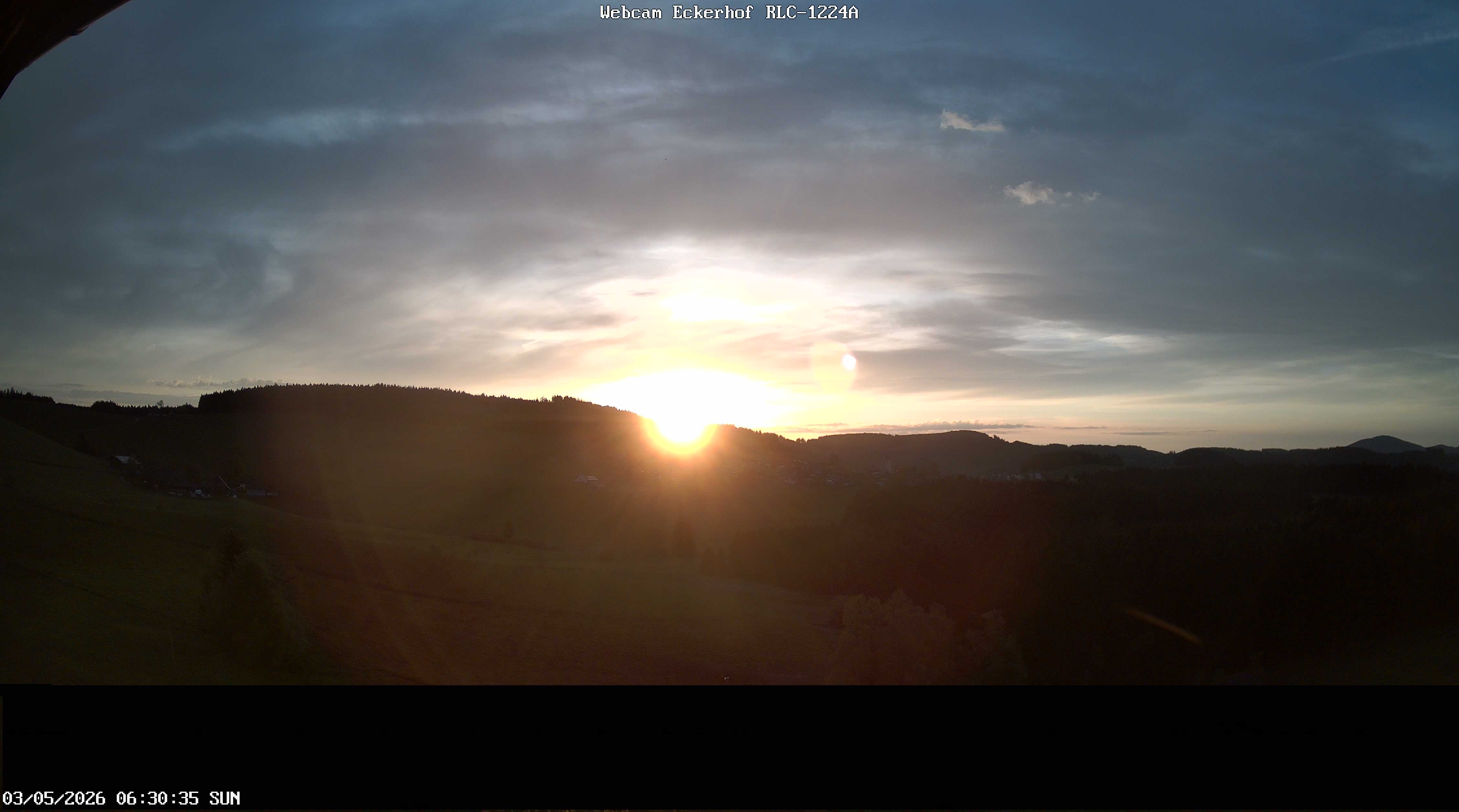 Archived image Webcam Breitnau (Black Forest)