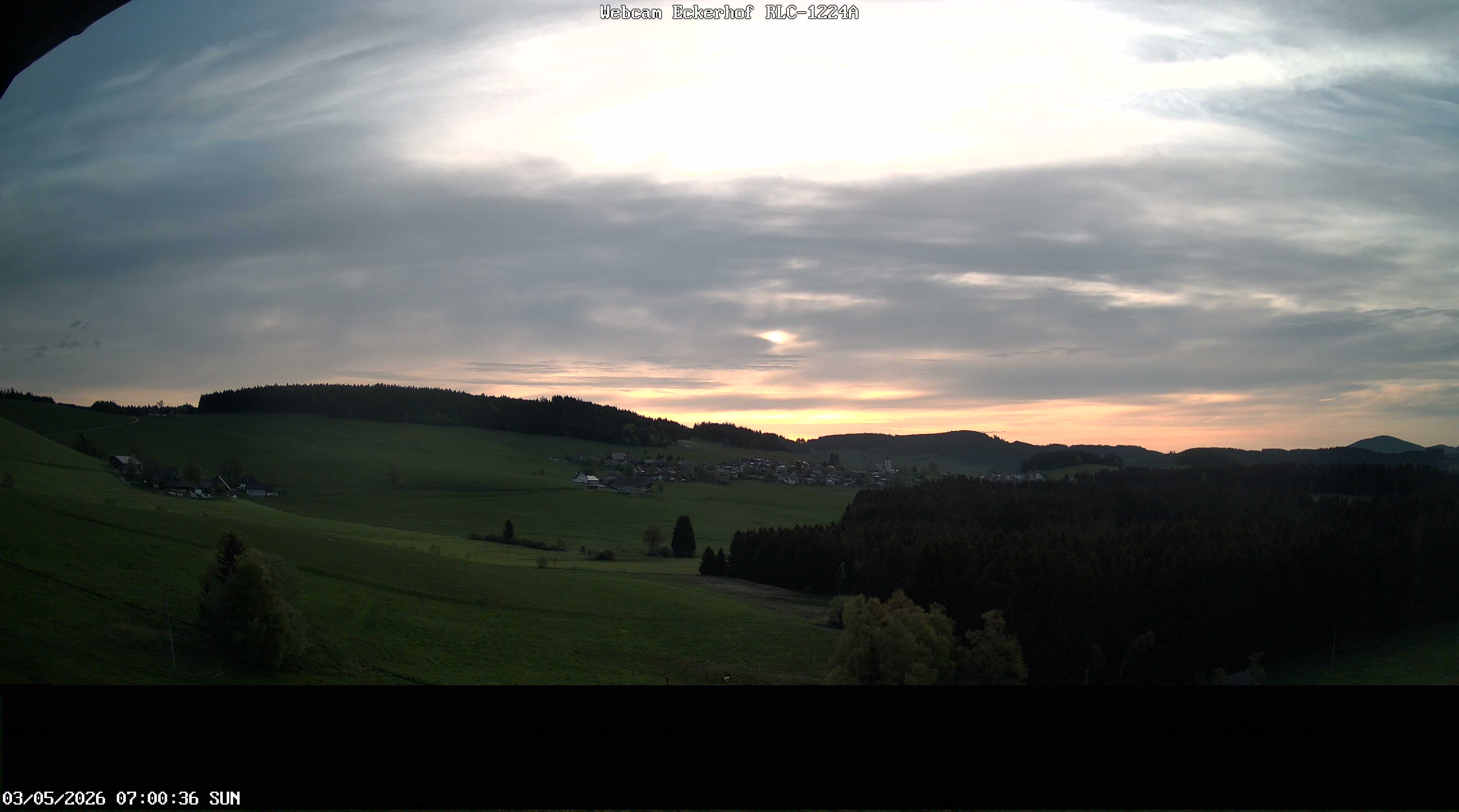 Archived image Webcam Breitnau (Black Forest)