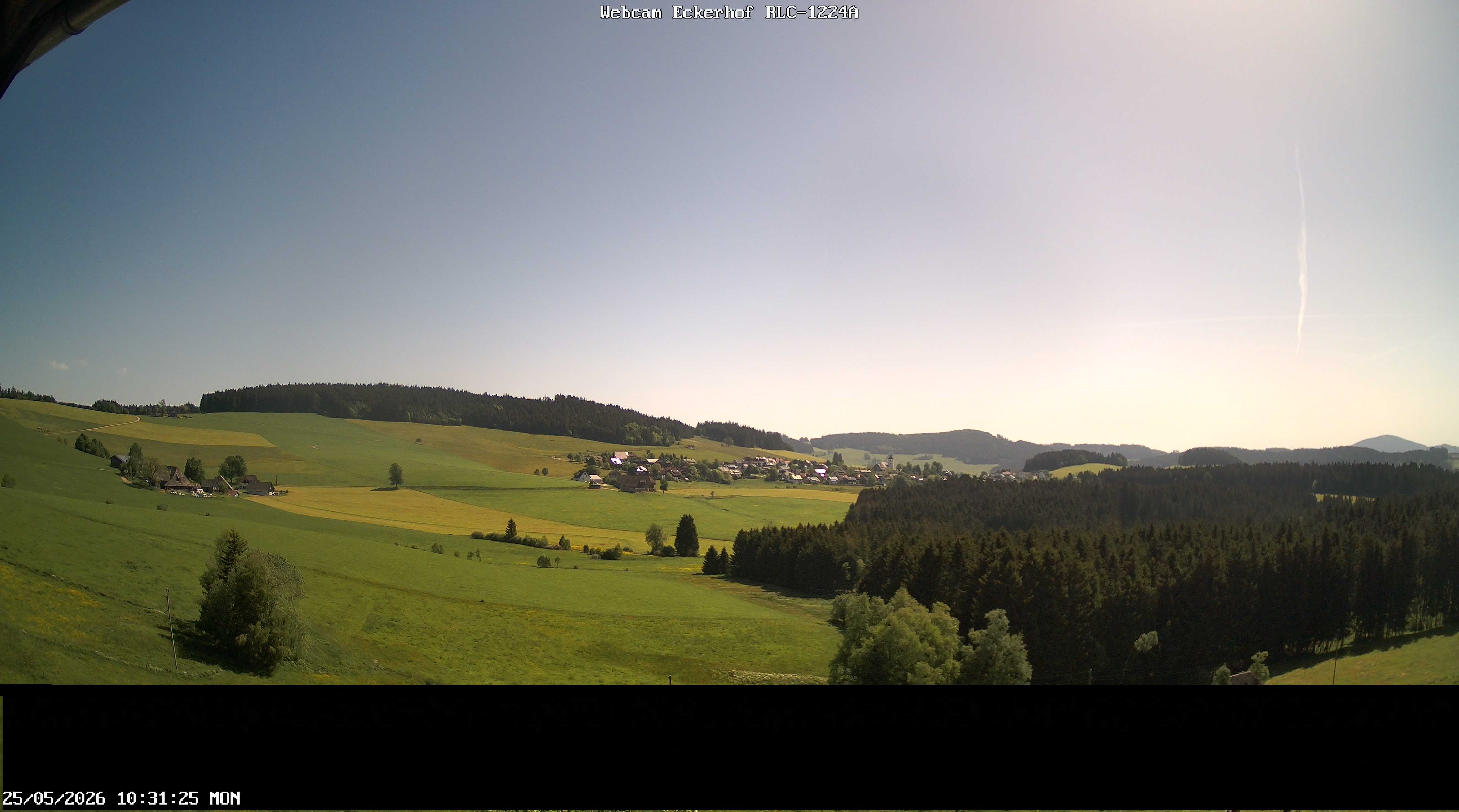 Archived image Webcam Breitnau (Black Forest)