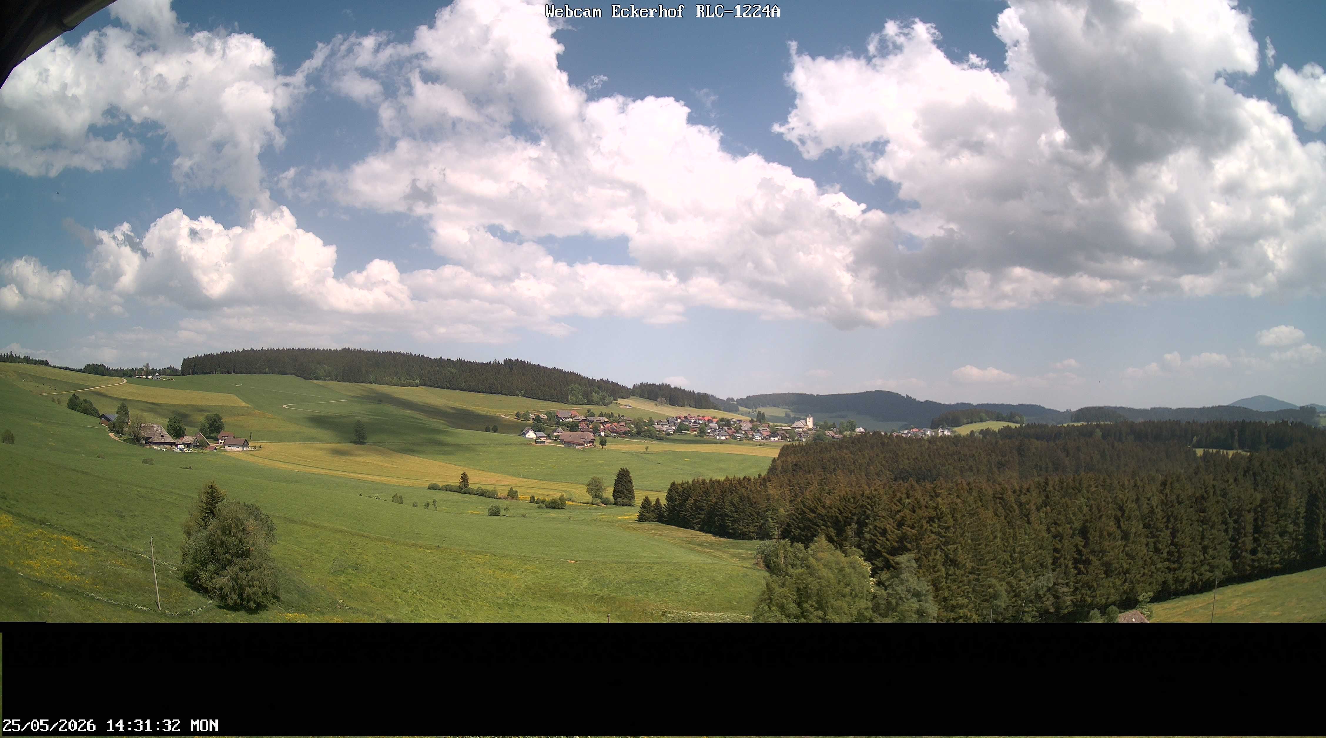 Archived image Webcam Breitnau (Black Forest)