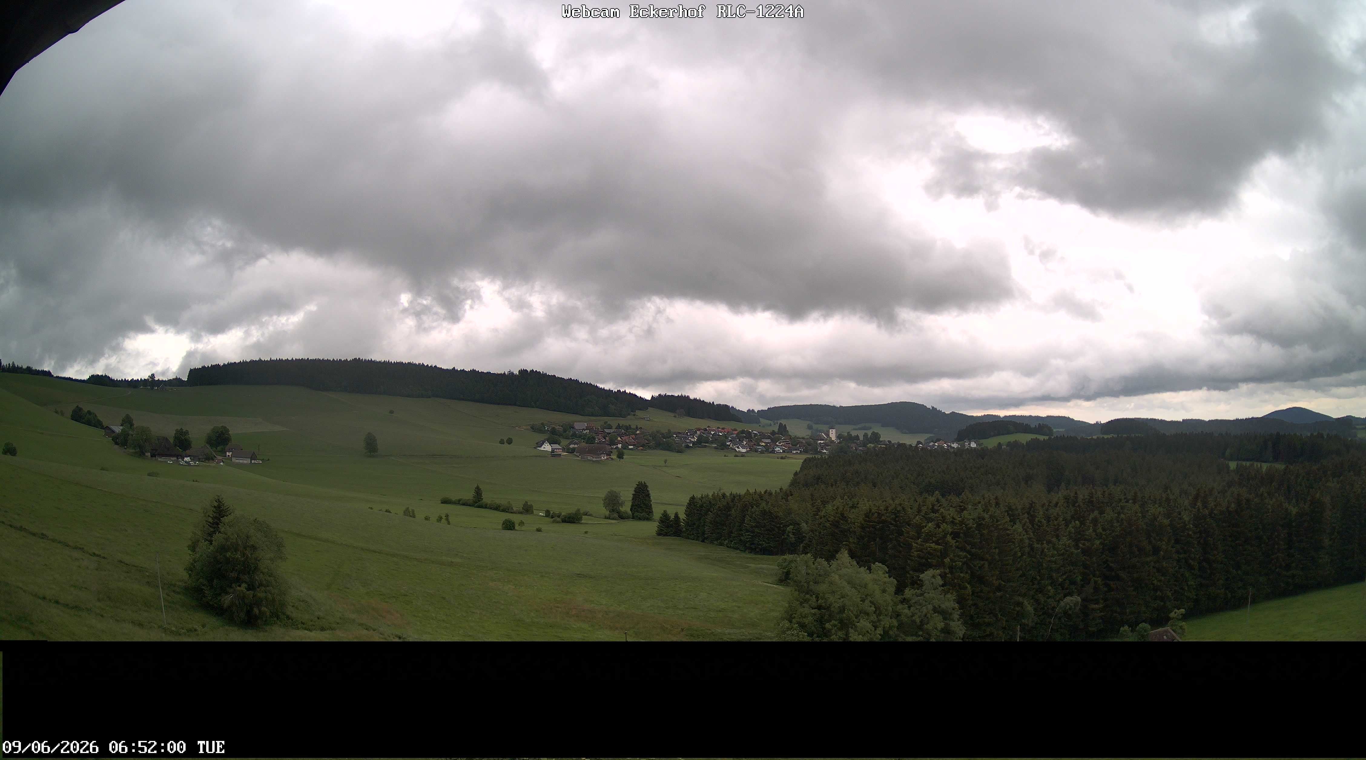 Archived image Webcam Breitnau (Black Forest)